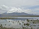 Lago Chungar and Volcan Payachatas (Chile) by Cyril PREISS