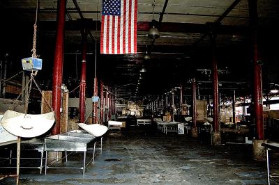 The Fulton Fish Market will be more of an odor than a landmark at this time of day... ~ Timothy Levitch