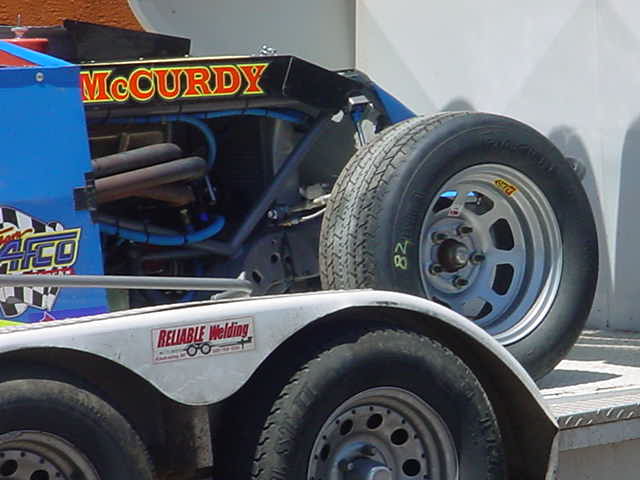 driver McCurdy <br>in Mesa Arizona