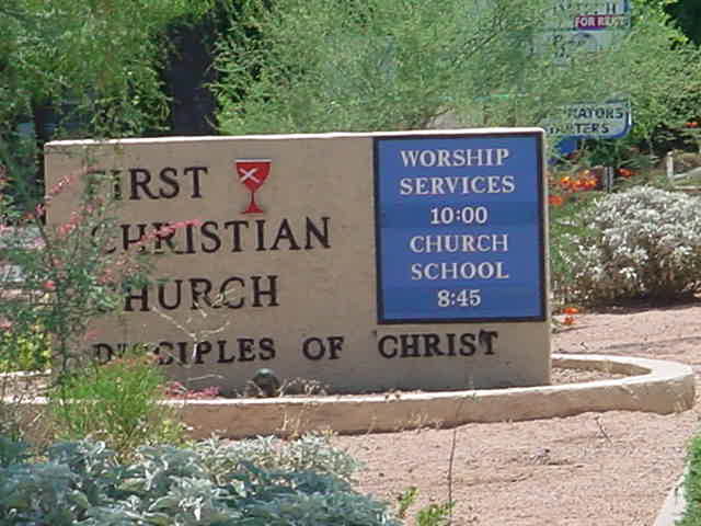 First Christian Church<br>disciples of Christ
