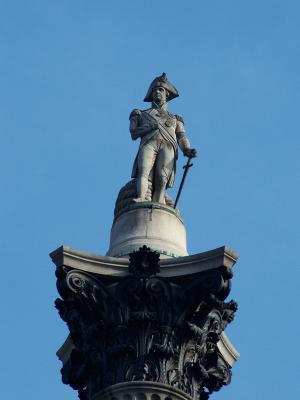 Lord Nelson in Trafalgar Square