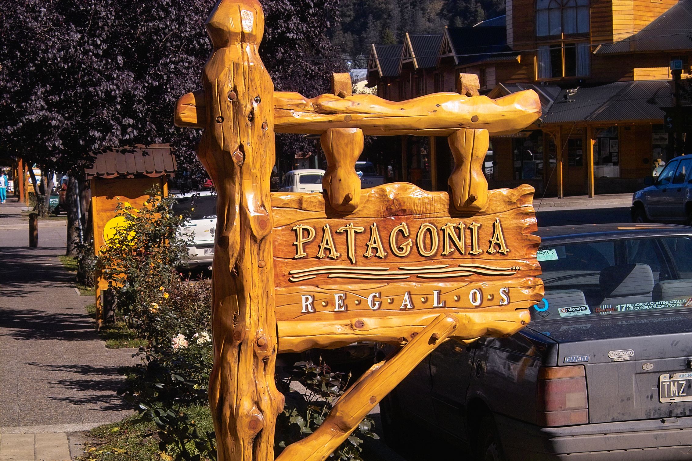 San Martin de los Andes signage