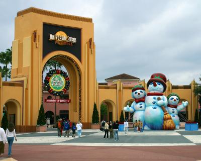 Entrance of Universal Studios