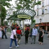 Art Nouveau Metro Entrance