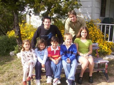 Grandchildren, 2002 We missed you Nicholas