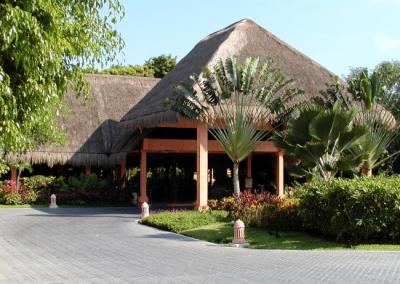 Resort entrance