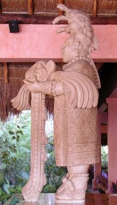Other Maya statue in Tucan lobby