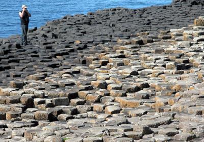 A Fellow Photographer - Giant's Causeway (Co. Antrim)