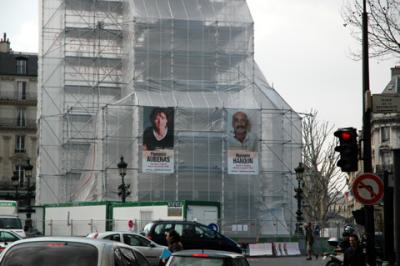 February 2005 - Portraits of Florence AUBENAS and Hussein HANOUN