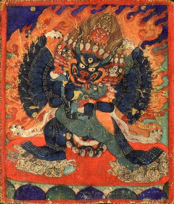 Vajrabhairava - with consort