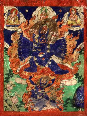 Vajrabhairava - with consort