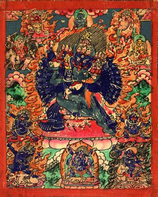 Vajrabhairava - with consort