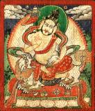 Vaishravana (protector) - Riding a Lion
