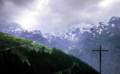 Swiss Alps near Flims