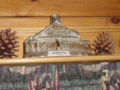 Decanter, Pine Cones from Incline Village
