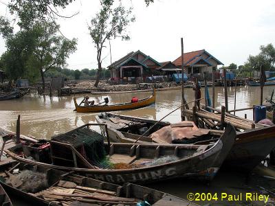 Fishing village on the north coast of Java