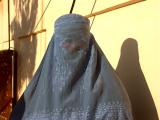 Lady wearing the burqa 15 February, 2005