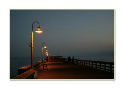 Twilight at Ventura pier