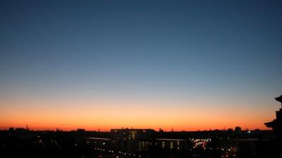 Sunset in berlin
