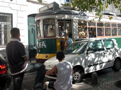 traffic Jam in Lisboa
