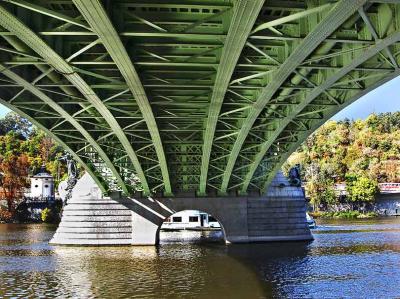 Bridge across the Vltava