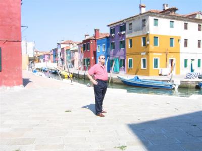 Burano, Celebrated For Its Lace Industry & Pastel-Colored Fishermen Houses