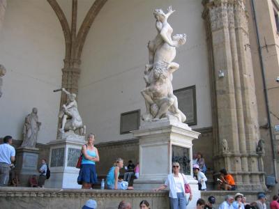 Giambologna's  Rape Of The Sabines