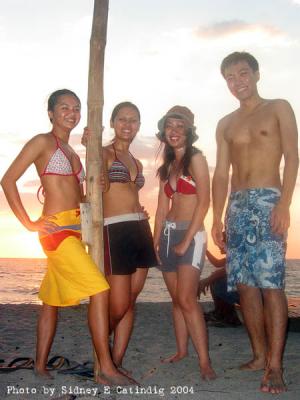 Gwen, Ainna, Rochelle and Conrad