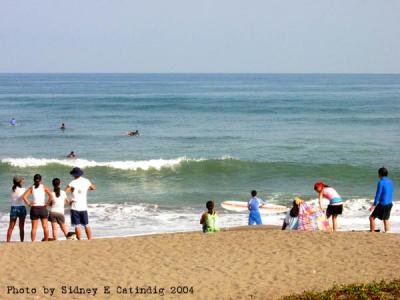 Waves at last!