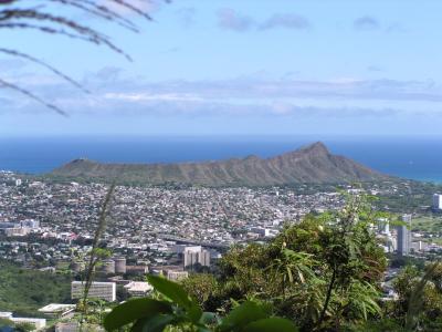 Diamond Head from Round Top