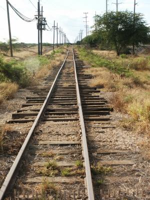 Ewa railroad tracks