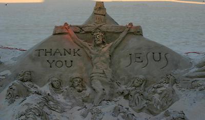 Religious Sand Sculpture 2