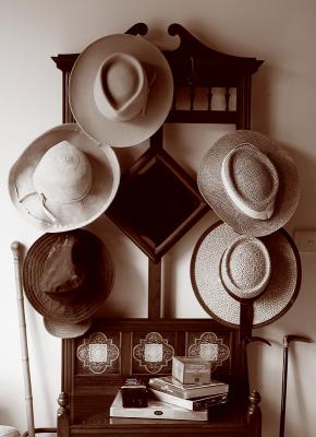 Hat stand at Wynella