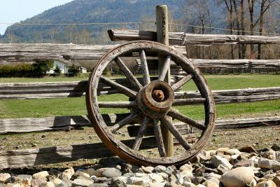 Old wagonwheel