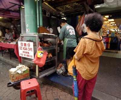 Roast Duck Stall