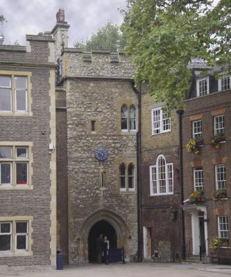 Entrance to Westminster School.
