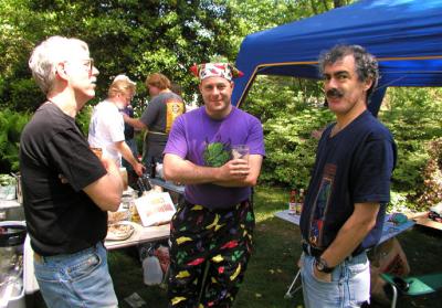 Bill Ridgely, Paul Fio, and Pat Crowe
