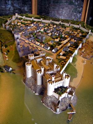 Castle Conwy Model