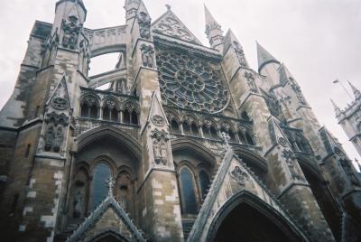 Westminster Abbey, front.