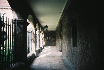 The interior of the Little Cloister.