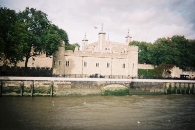 The Tower of London and Traitors' Gate.