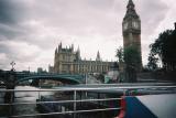 Big Ben and Parliament from the river.