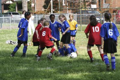 Silver Eagles Soccer Team -- May 15, 2004