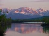 Glacier Sunset