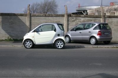 German Smart Car In Rome