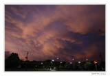 Mammatus clouds- looking NE