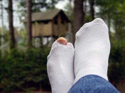 Sunday morning rest and socks*by Stphane Bouchard