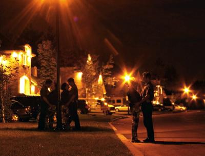 Lovers on night*by Stphane Bouchard