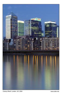 Canary Wharf, London, UK*by Luben Solev