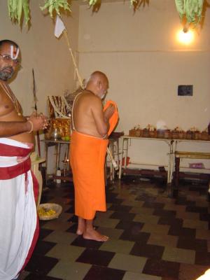 Sri Rangapriya Swami's mangalashasanam of Purvacharya padukas